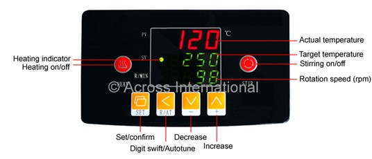 Ai DigiM 2 L 300 °C 1500 RPM PID Controlled Digital Heating Mantle