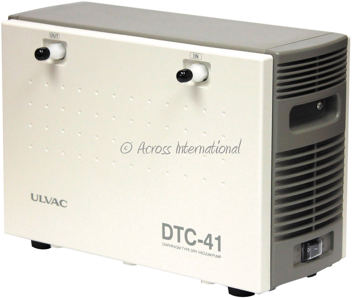ULVAC DTC-41, 1.6 CFM Dual-Stage Chemical-Duty Diaphragm Pump