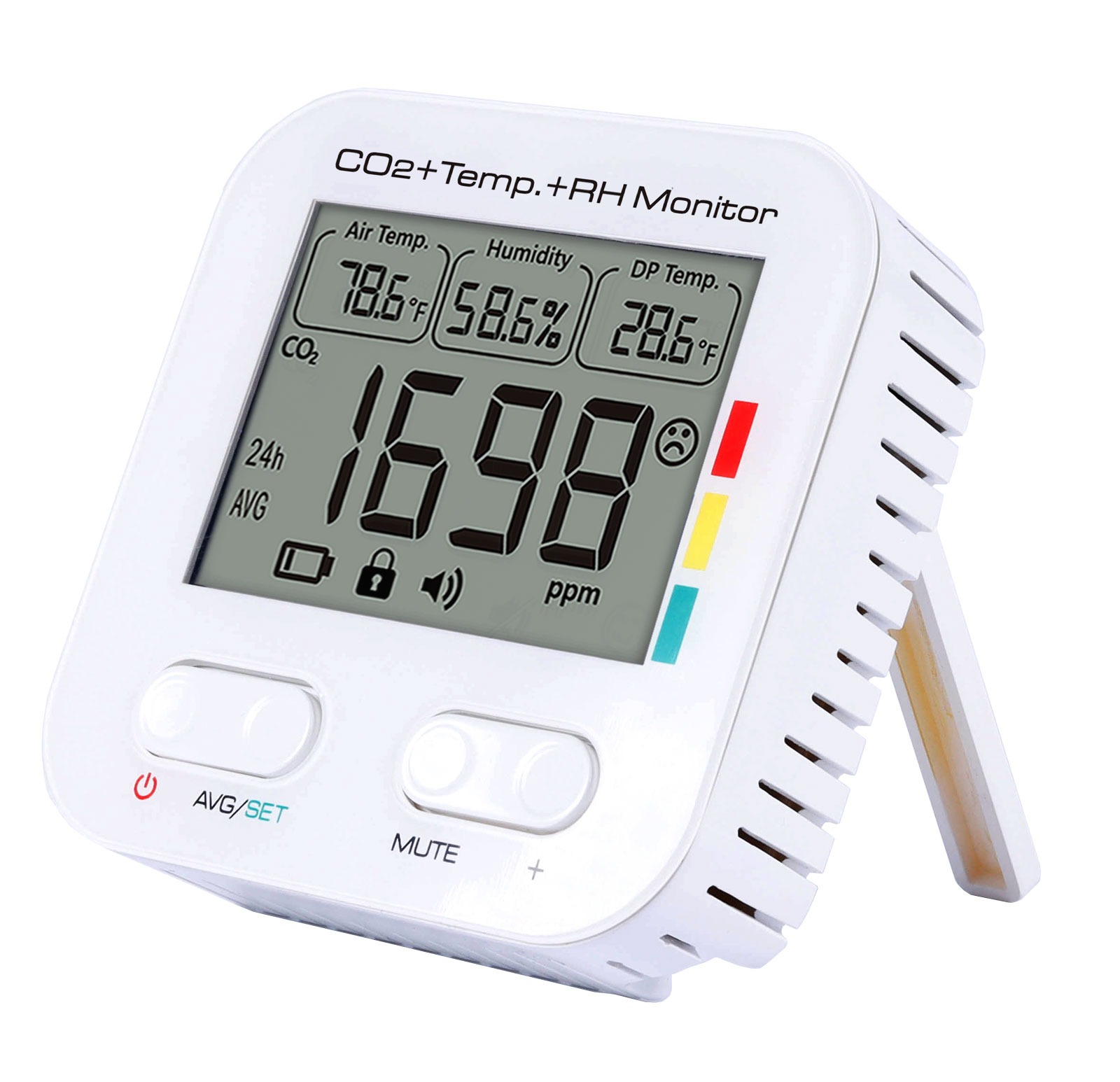 AZ Battery operated CO2 monitor